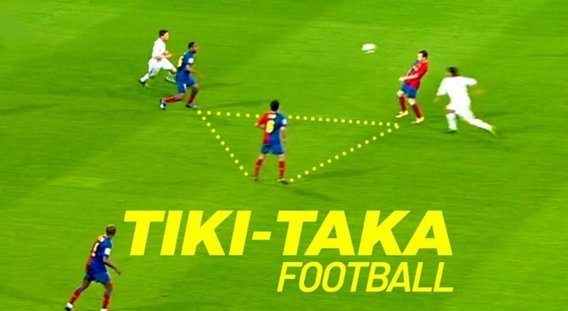 Phong cách chơi bóng Tiki Taka là gì?